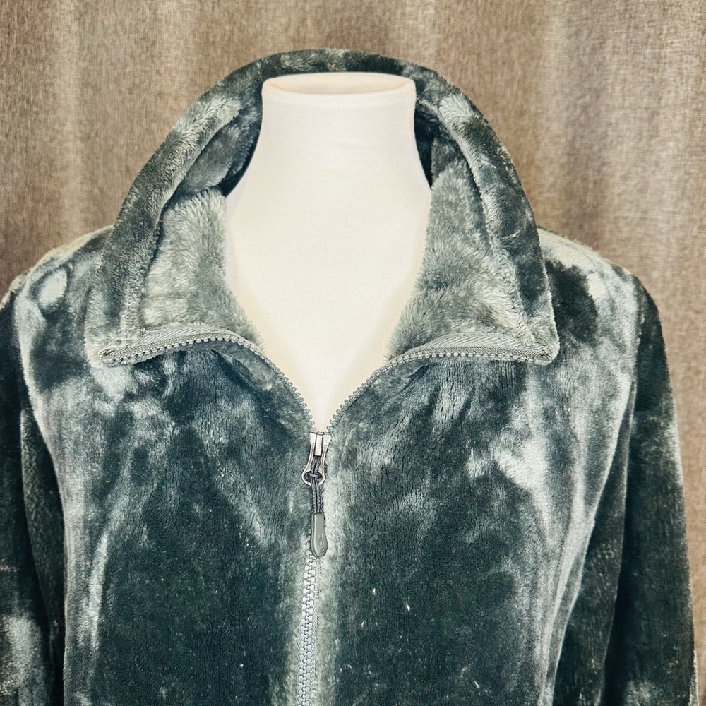 32 Degrees Plush Faux Fur Fleece Jacket Sz Large - Picture 2 of 12